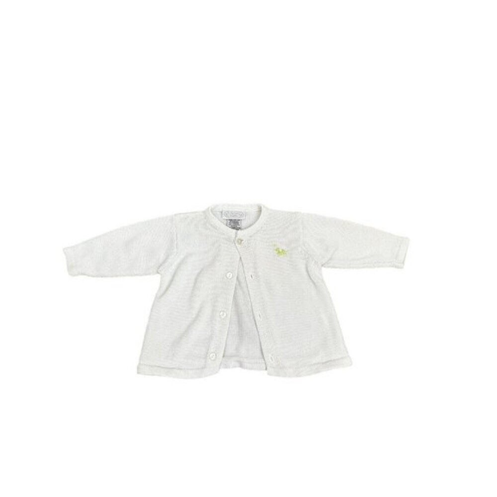 Le Top Baby White Cardigan